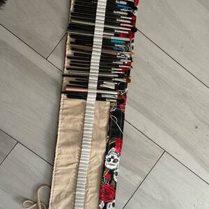 Makeup Brush Roll  Large